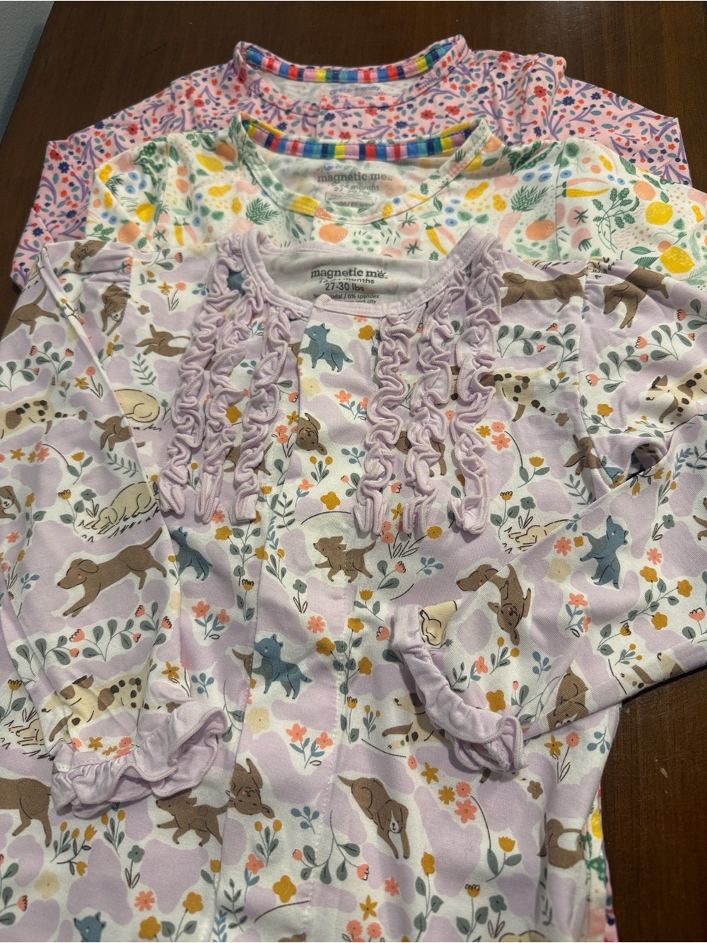 Set of Three Magnetic Me Long Sleeve Modal Pajamas